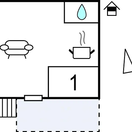 Διαμέρισμα Gorgeous In With Kitchen *